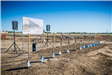 Firestone PD Groundbreaking Building Sign with Shovels