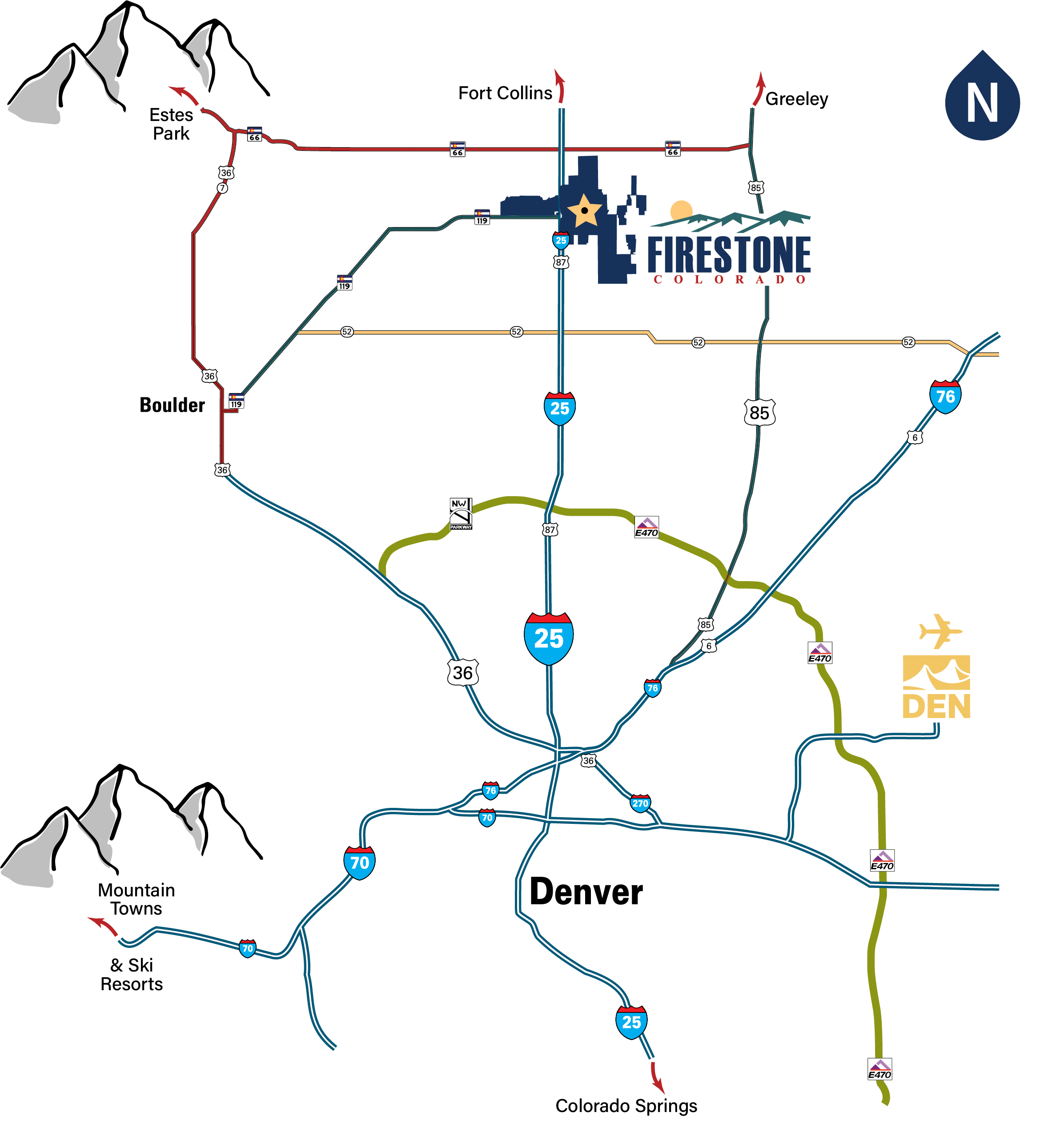 ICSC Highway Map