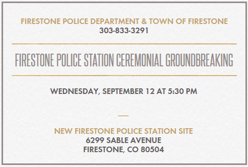 PD Ground Breaking Ceremony Invitation
