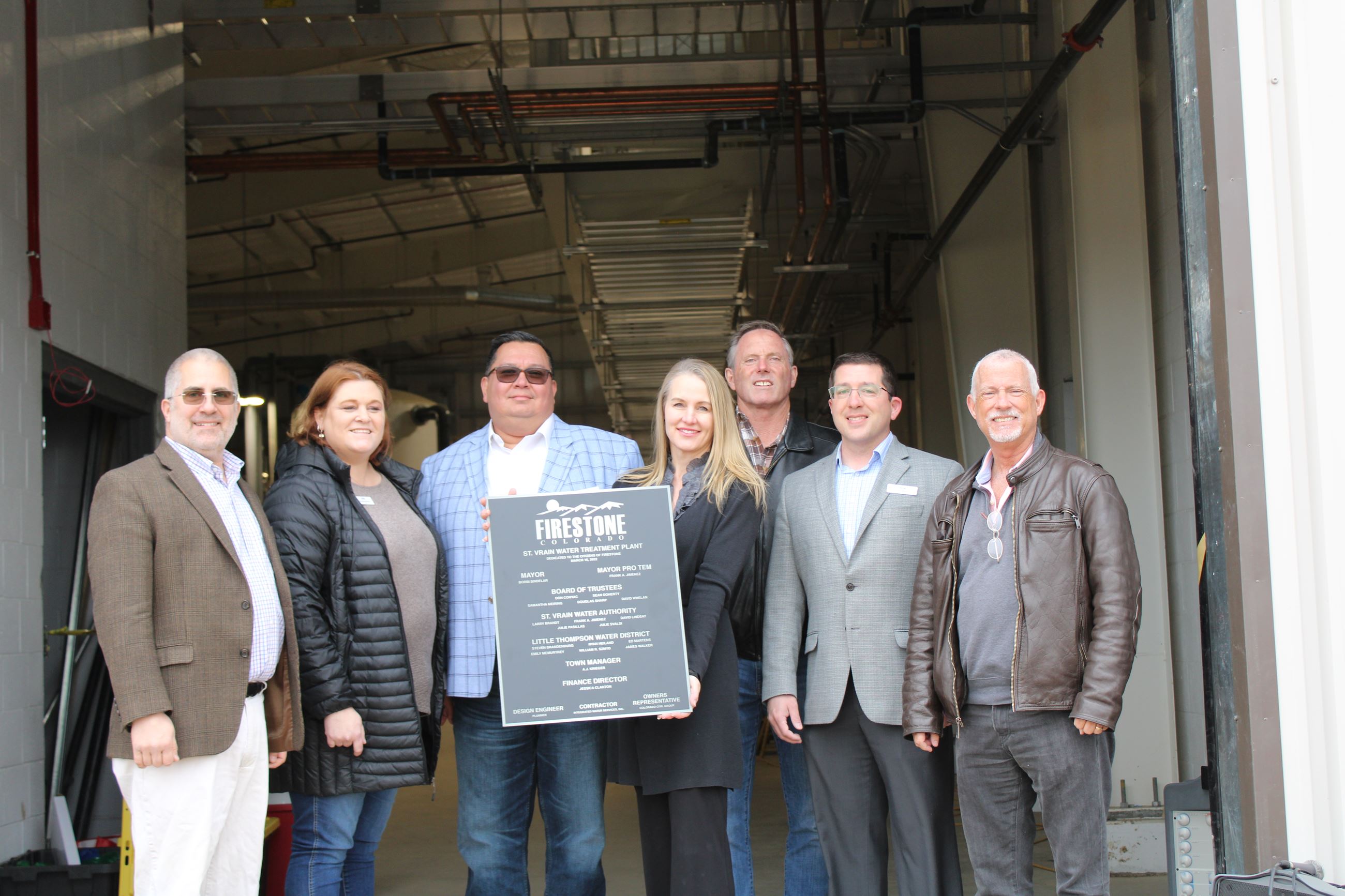 St. Vrain Water Treatment Plant Ribbon Cutting