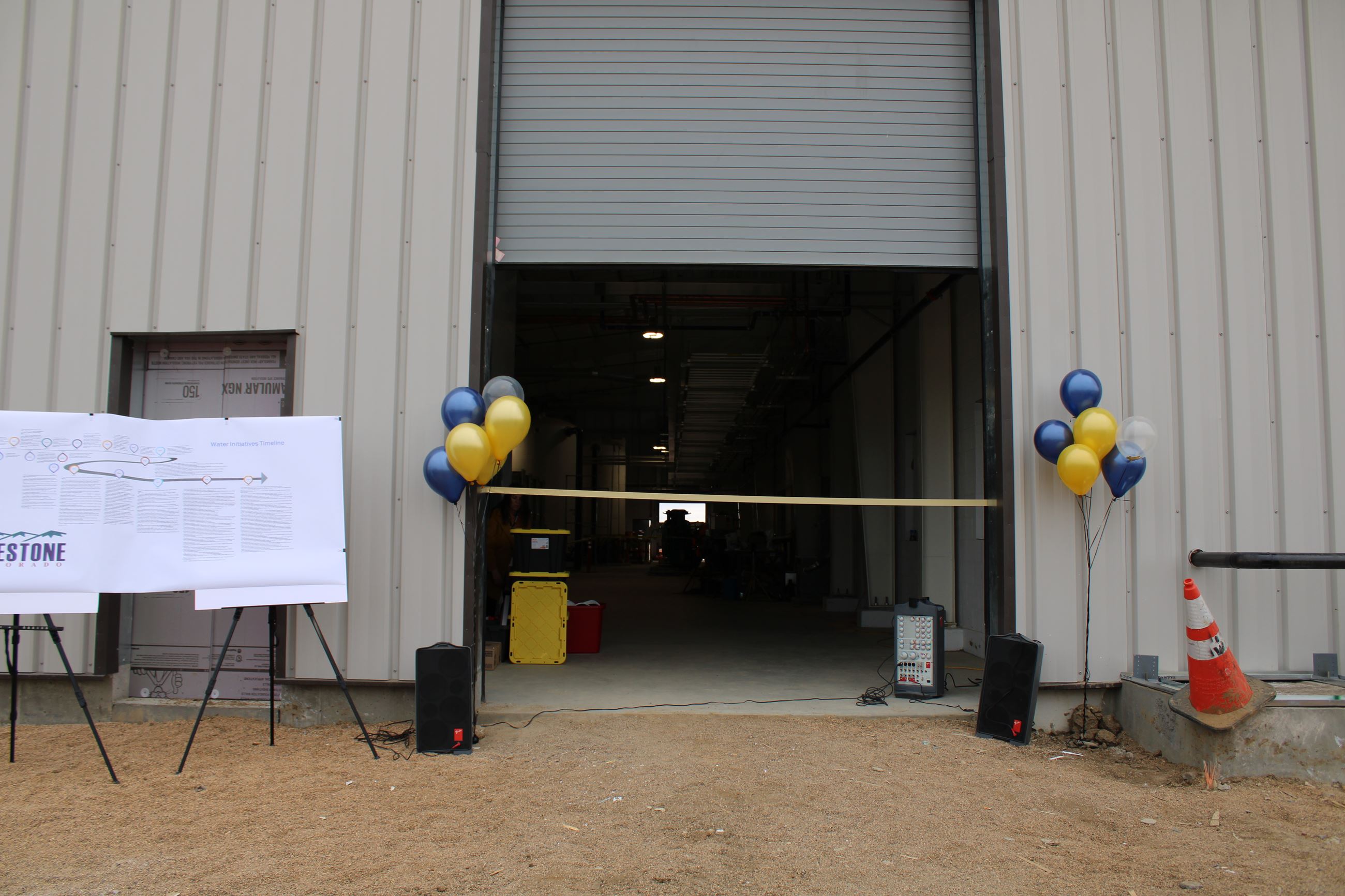 St. Vrain Water Treatment Plant Ribbon Cutting